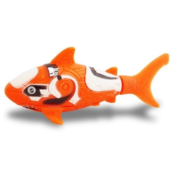 Articulated and Animated Fish That Moves On Contact with Water Gray