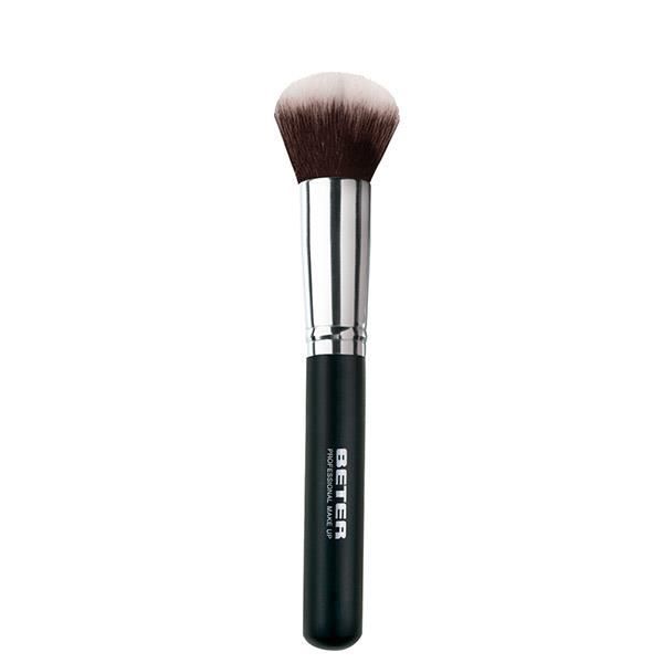A Brush Specially Designed To Apply Both Loose Compact Mineral Powders with Precision and Accuracy.