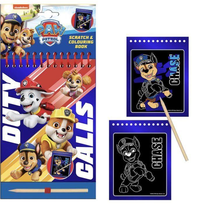 Paw Patrol Stationery Set - CERDÁ LIFE'S LITTLE MOMENTS - Magic Notebook - Pencils Included - Stickers