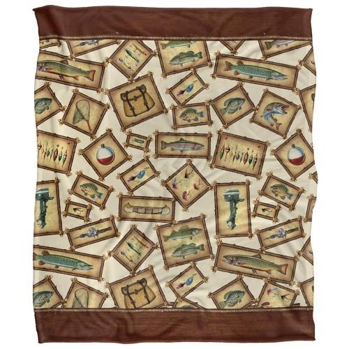 JQ Licensing Silky FIshing Supersoft Blanket