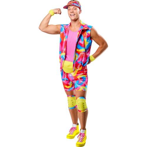 barbie Mens Ken Roller Skate Costume Set