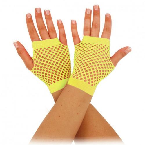 Bristol Novelty Unisex Adults Short Fishnet Gloves (1 Pair)