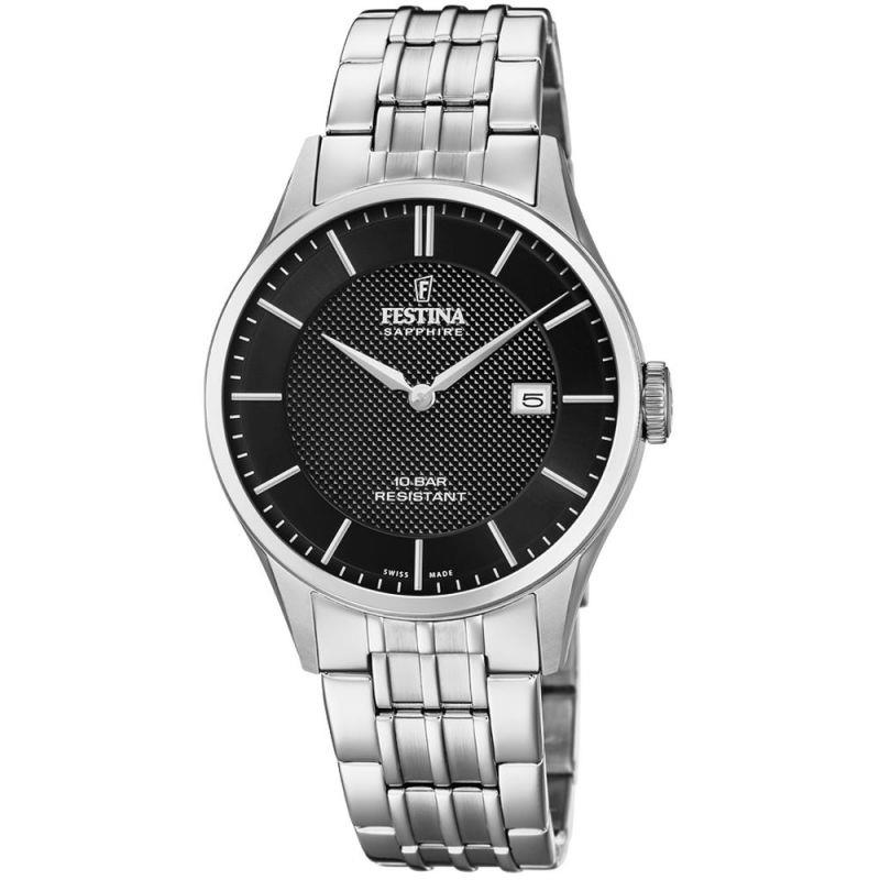 FESTINA F20005/4 Black Swiss Made Men's Watch