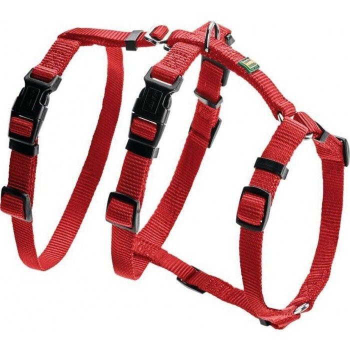 Dog Harness - NC - Red - Size S/M - Dimensions 48-70 Cm - Medium Animal