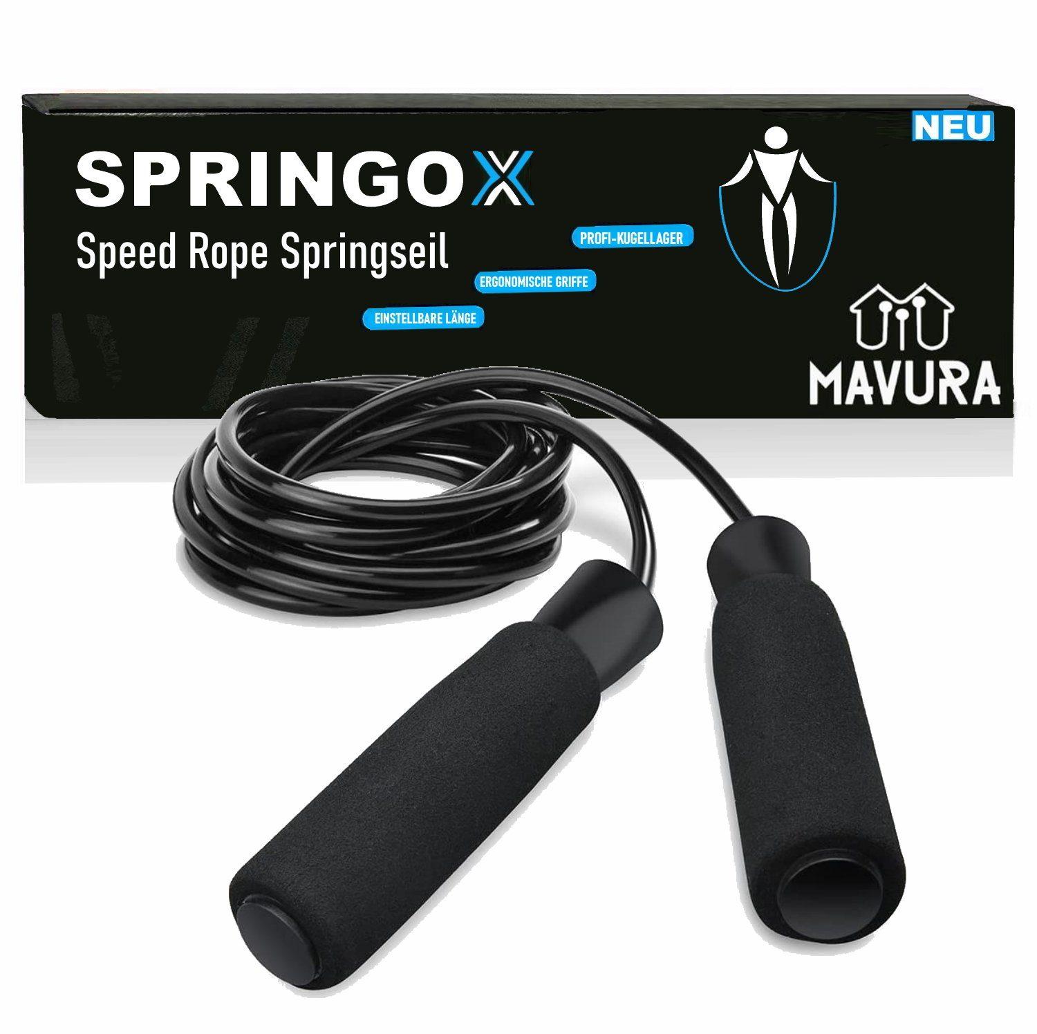 SPRINGOX Professional Skipping Rope Speed Rope Jump Rope Skipping Fitness Steel