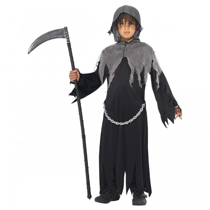 Smiffys Childrens/Kids Grim Reaper Halloween Costume