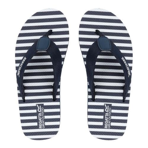 Regatta Womens/Ladies Catarina Striped Flip Flops