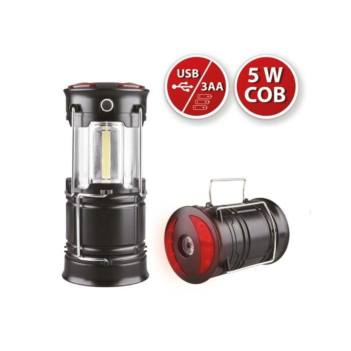 Flashlight - VELAMP - VADOR - Rechargeable 5W Lantern - Waterproof - 250 Lumens