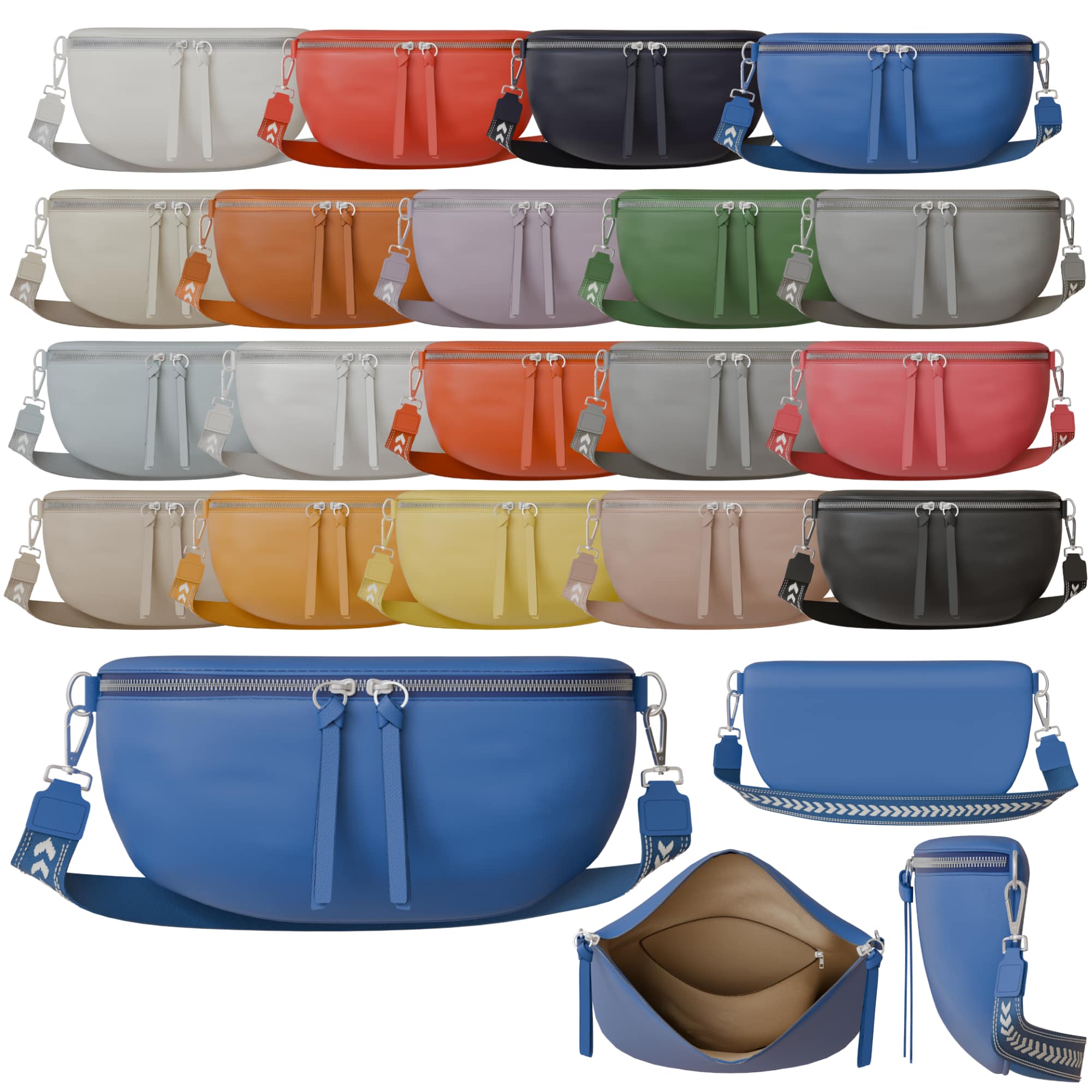 Women's Crossbody Vegan - Modern Practical & Stylish