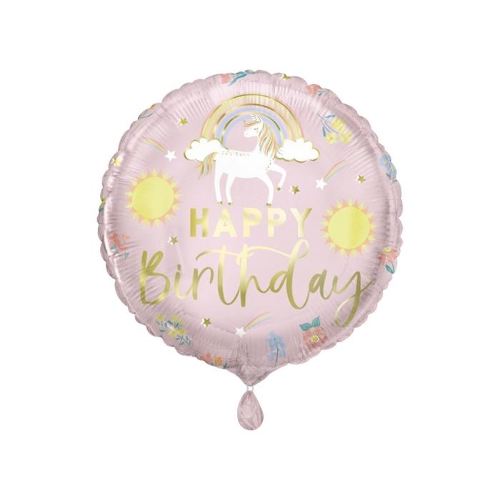 Unique Party Happy Birthday Foil Balloon