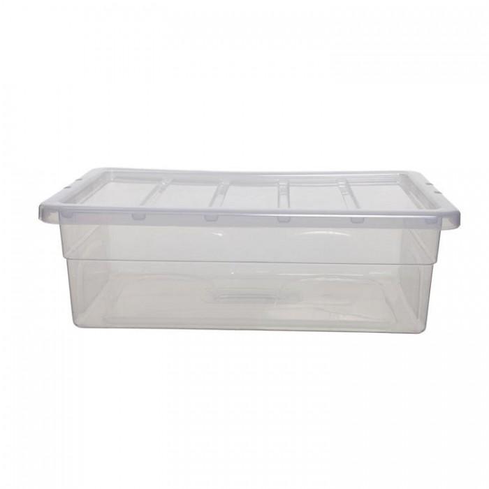 Spacemaster Underbed Storage Box & Lid 56cm 28L