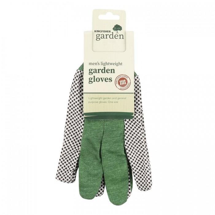 Kingfisher Mens Lightweight Garden Gloves