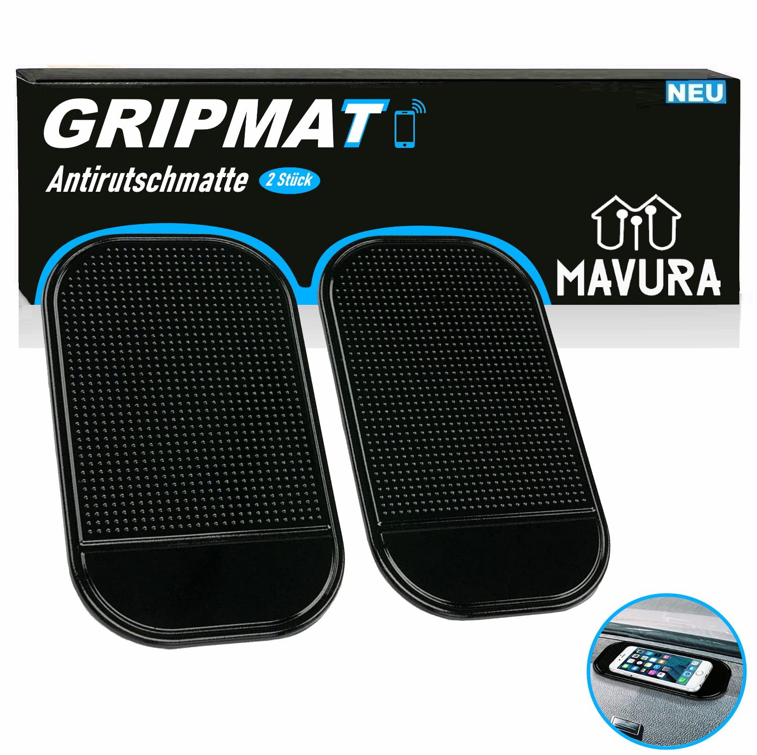 GRIPMAT Mount Anti-Slip Mat Car Anti-Slip Mat Mobile Phone Holder [2pcs]