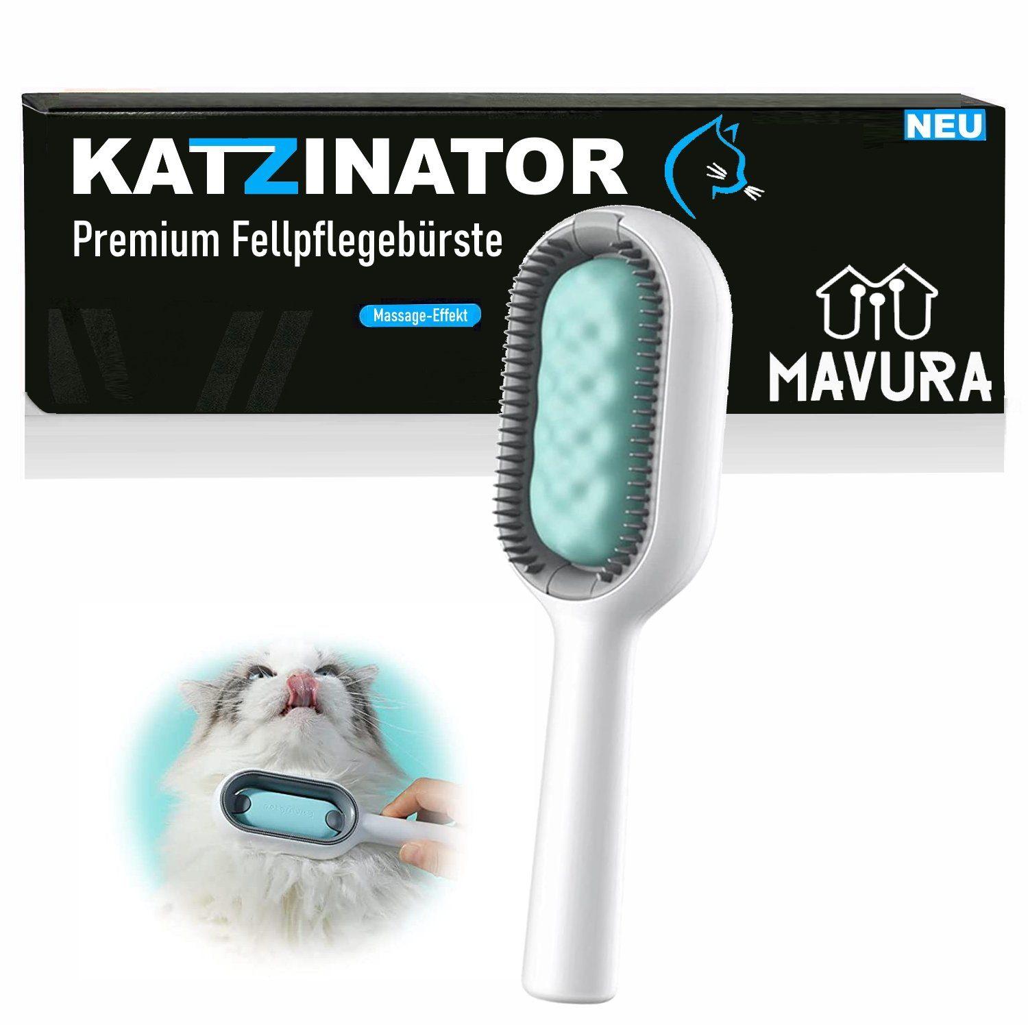 KATZINATOR Cat Brush Fur Brush Pet Brush Cat Dog Short Hair & Long Hair