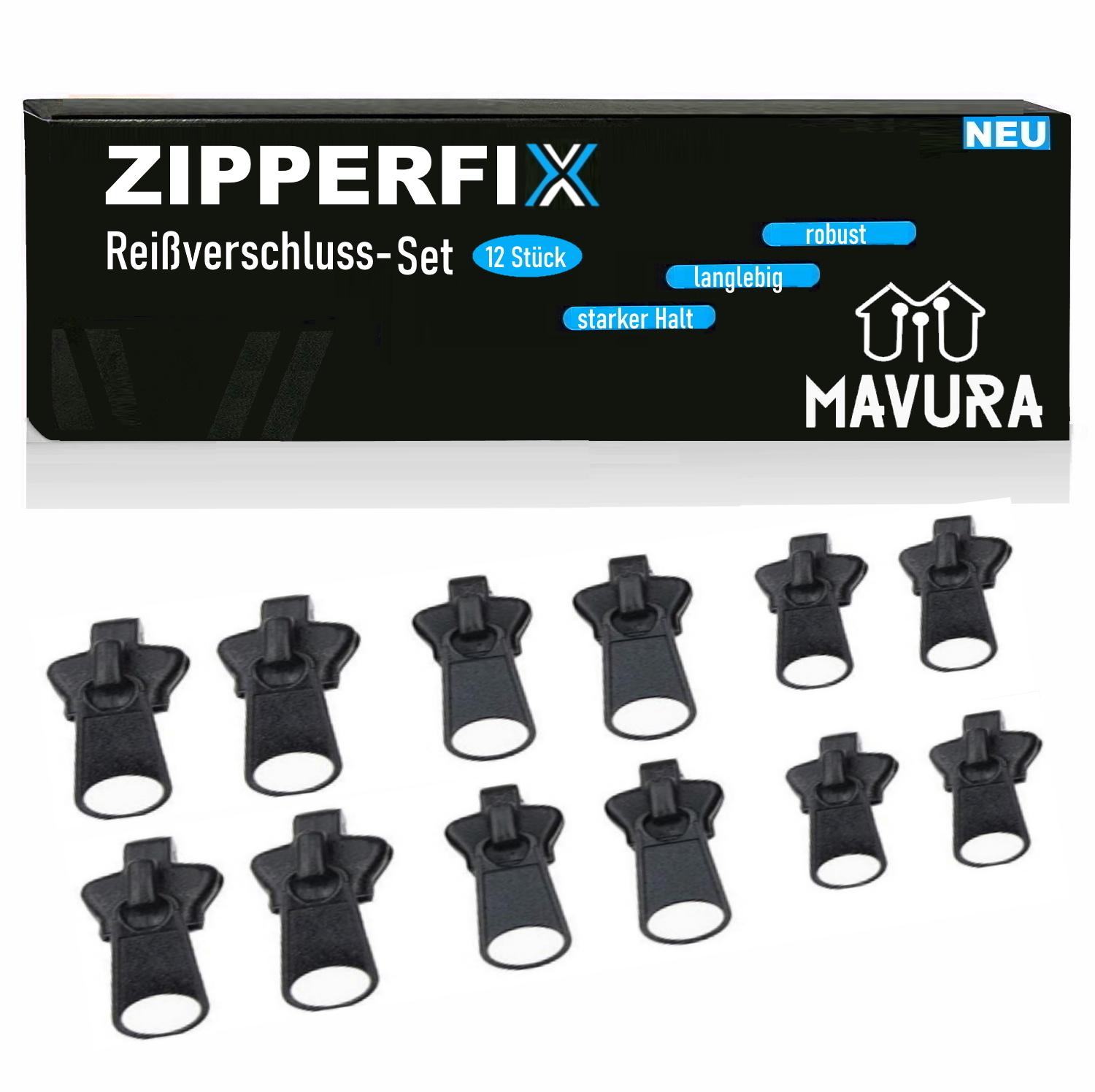 ZIPPERFIX Zipper Repair Set Zipper Repair Zipper A Fix 2-pack