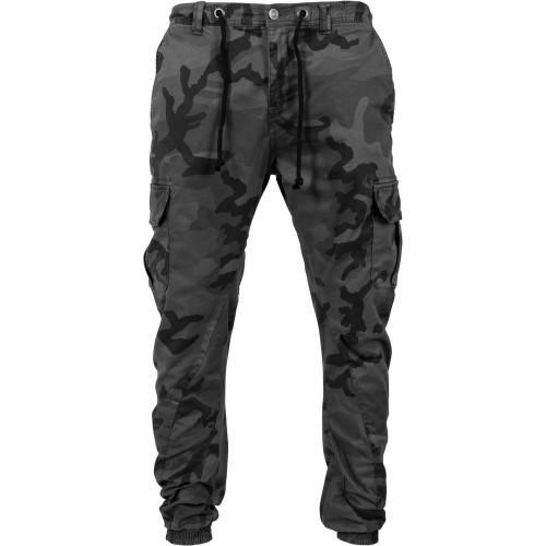 Urban Classics Mens Camo Cargo Jogging Bottoms