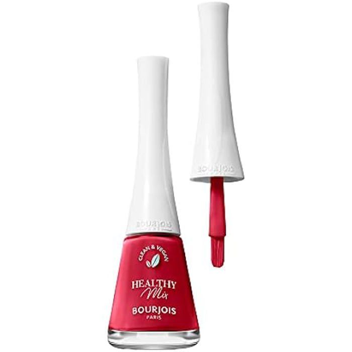 Nail Polish - BOURJOIS - Healthy Mix Clean - 250 BERRY CUTE - 77% Natural Ingredients - Glossy Finish