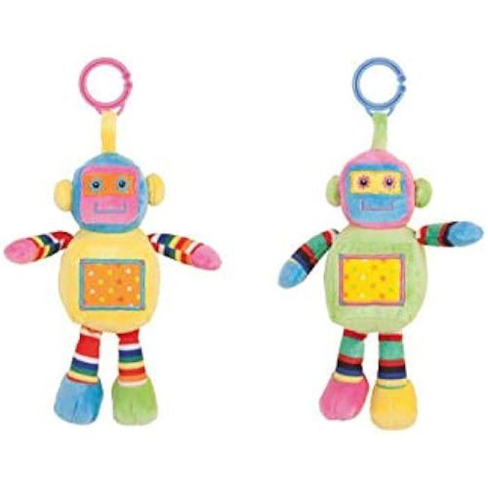 Robot Rattle 25 Cm - Creaciones Llopis - Multicolored Assortment - Child - Mixed