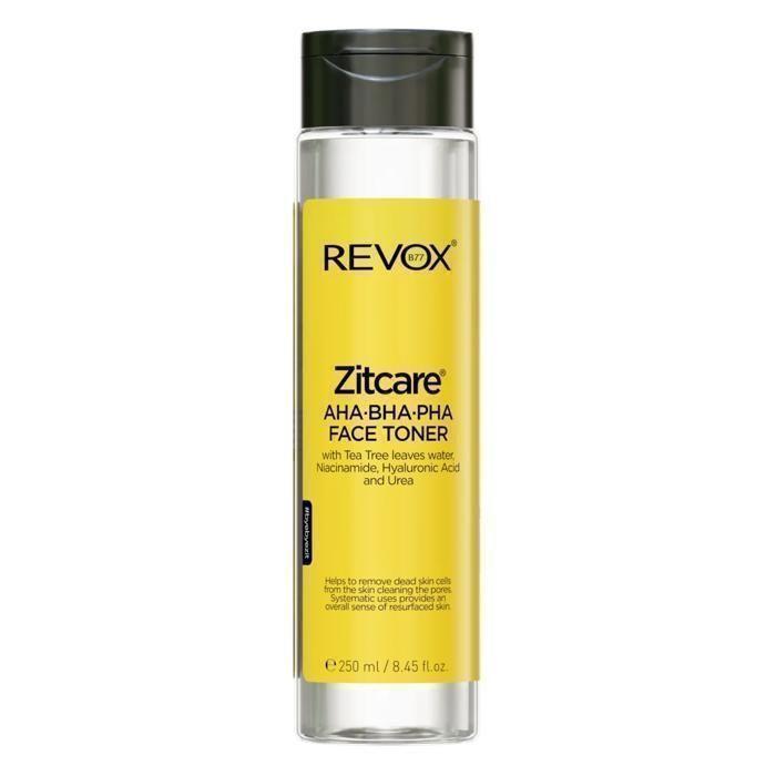 Toner - REVOX - ZITCARE AHA.BHA.PHA. - 250ml - Vegan - For Spot Problems
