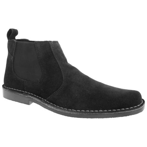 Roamers Mens Real Suede Classic Desert Boots
