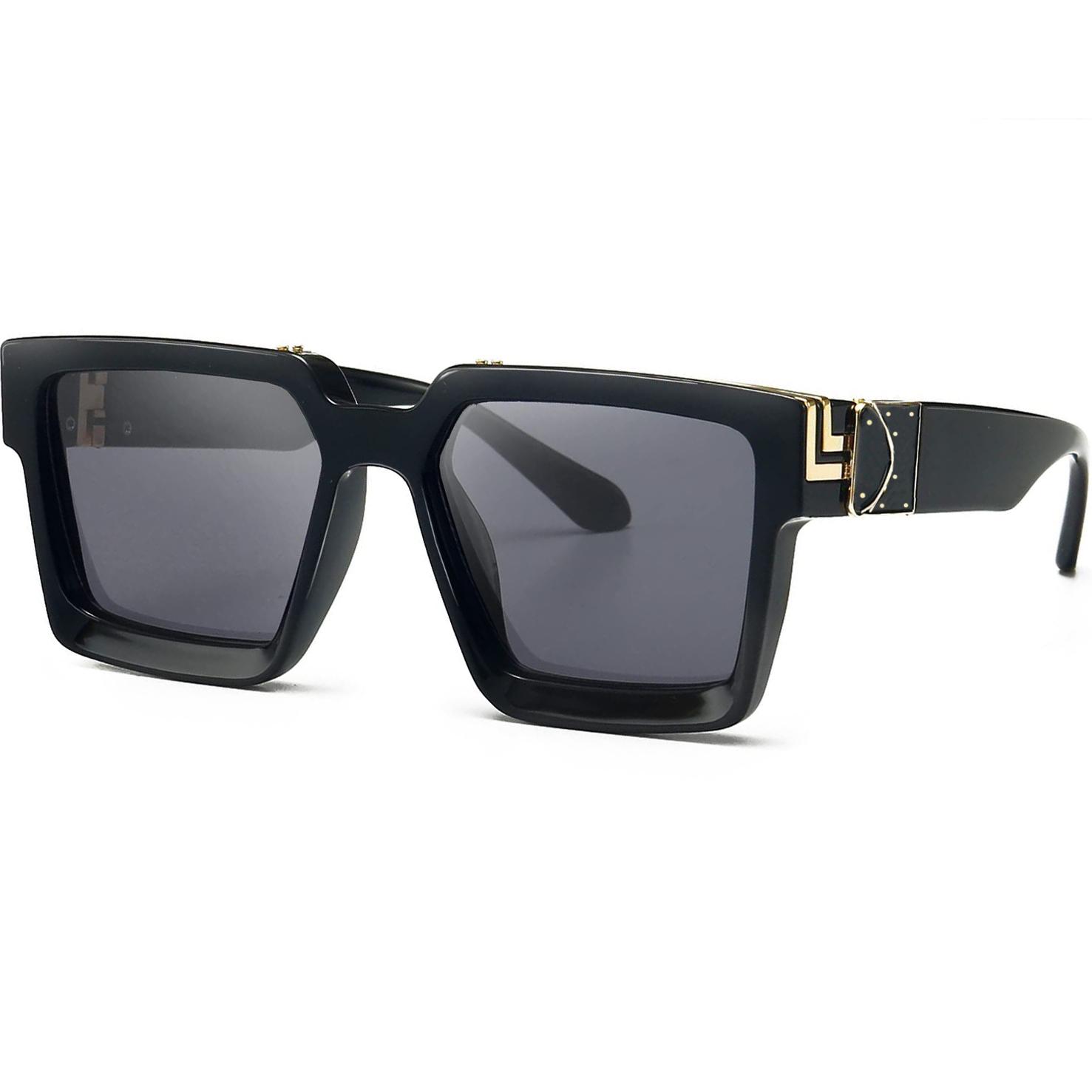 Men's Premium LV Fashion Million Sunglasses Square Luxury Sun Glasses Designer L4500 Shades