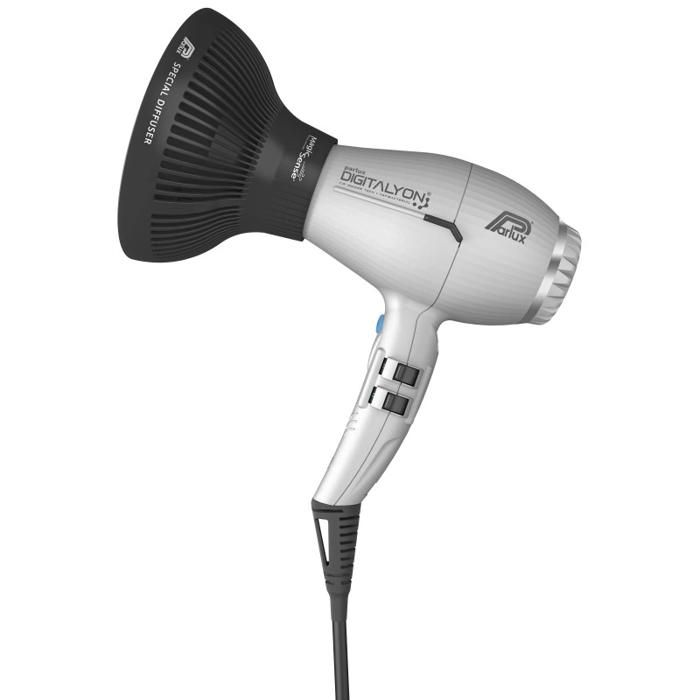 Digitalyon Hairdryer Silver + Magic Sense Diffuser Parlux