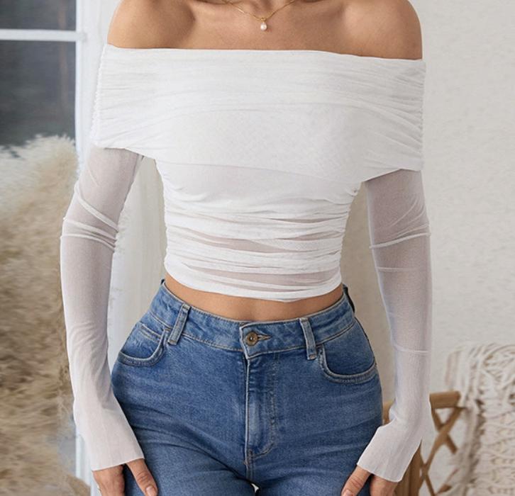 White Elegant Women’s Blouse